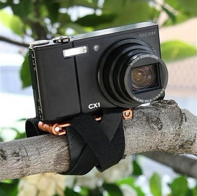 Stativ na kolo pro fotoaparát GPS, žlutý  