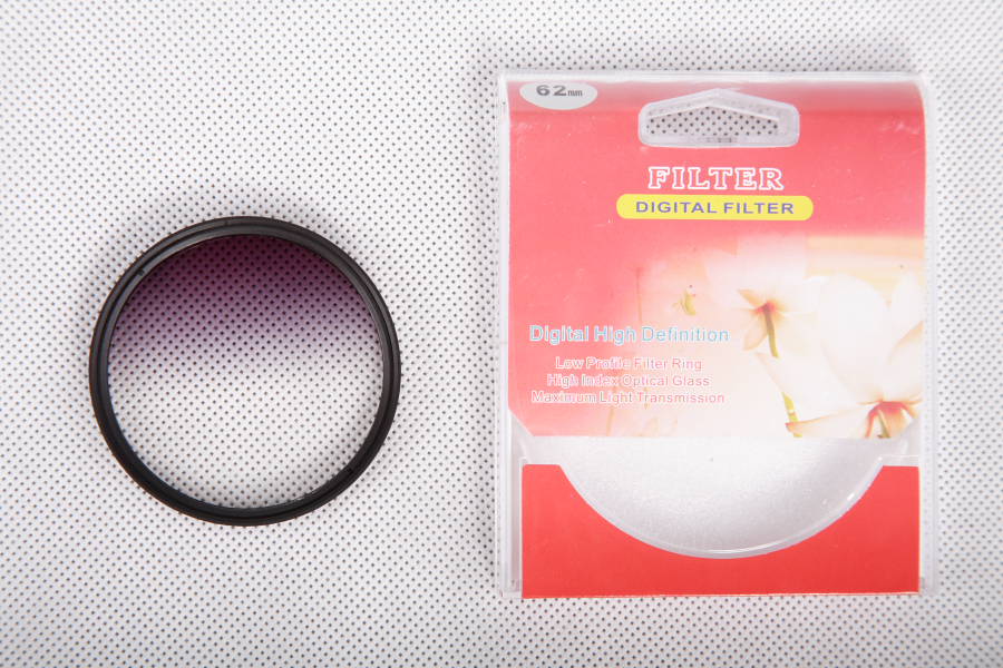 Šedý ND2 přechodový filtr 72mm
