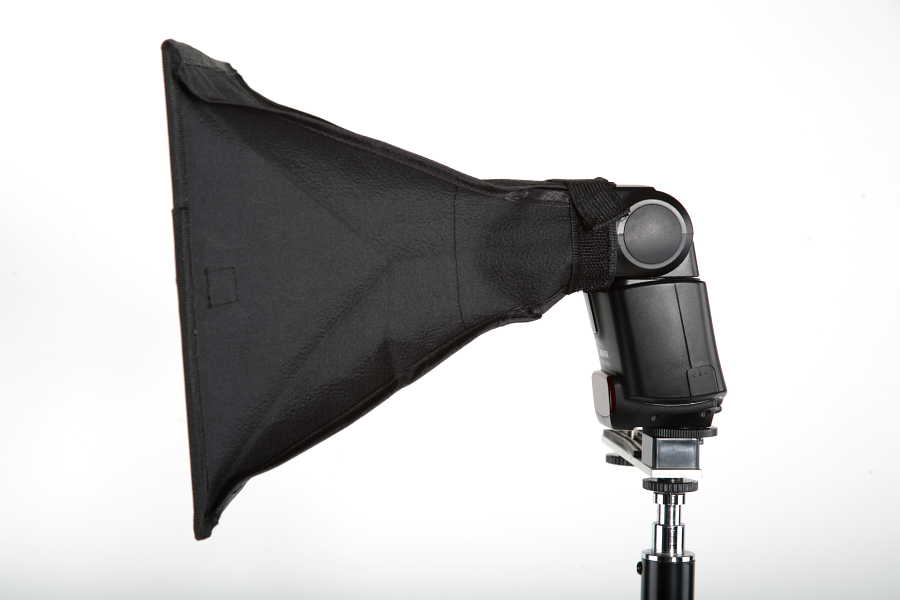 Softbox, minisoftbox pro systémový blesk 15x17cm  