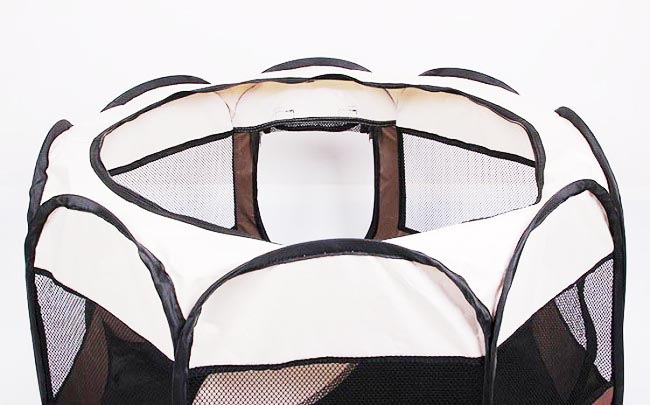Klec pro psa, látková přepravka, výběh, vel. L 115 cm