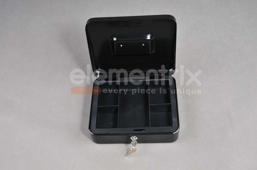 Trezor, pokladnička, přenosná pokladna 250 černá