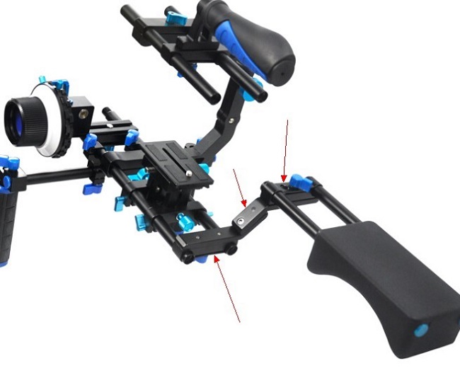 Rig adaptér opěrky  