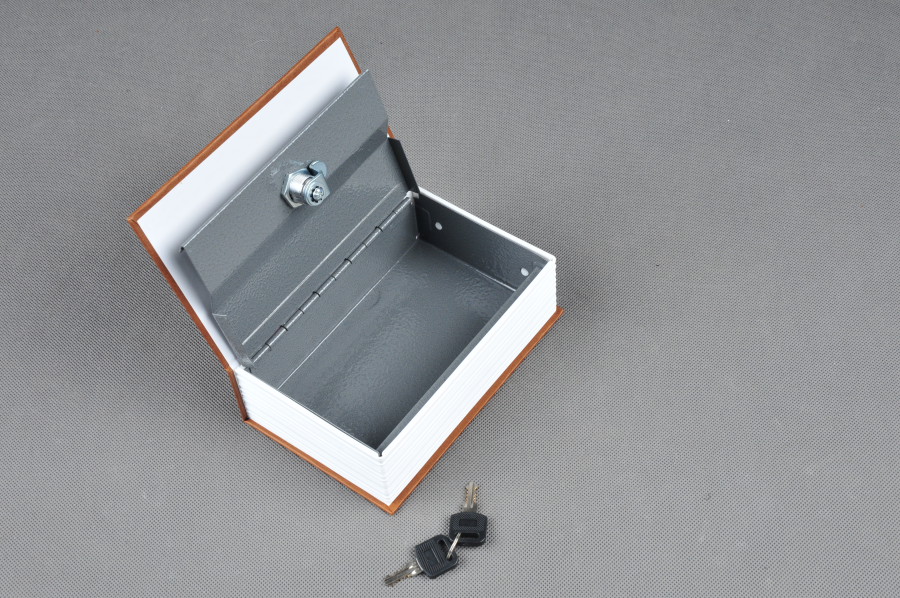 Trezor, kniha slovník 114x80x45mm zlatý