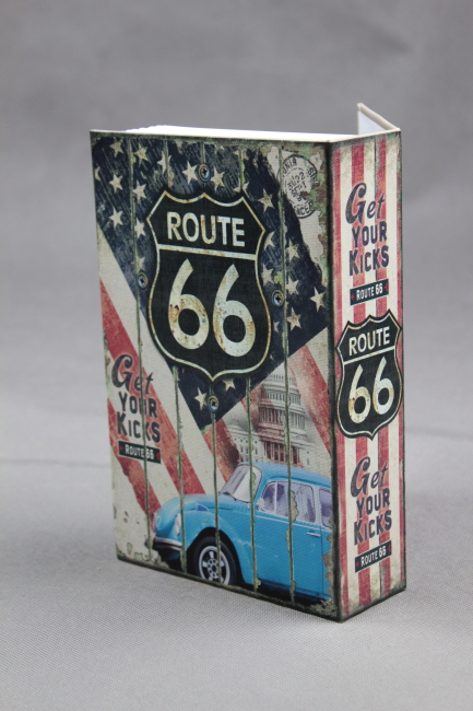 Trezor, kniha Route 66 180x120x60mm