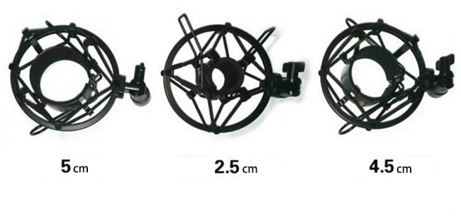 Elementrix držák pro mikrofón odpružený 50mm