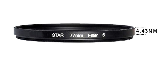 Elementrix star hvězdičkový filtr 8x 58mm pevný