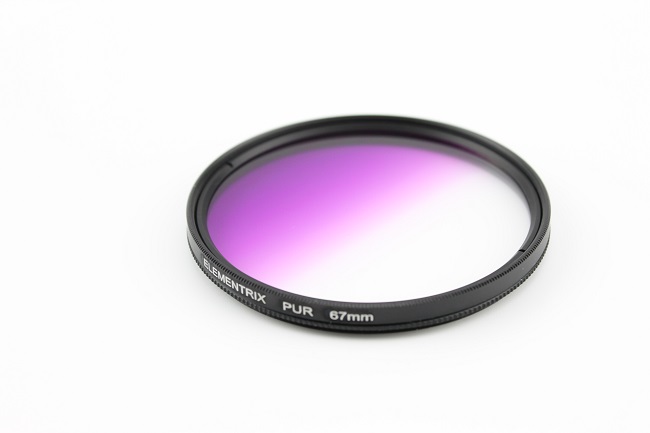 Elementrix přechodový filtr fialový 58mm