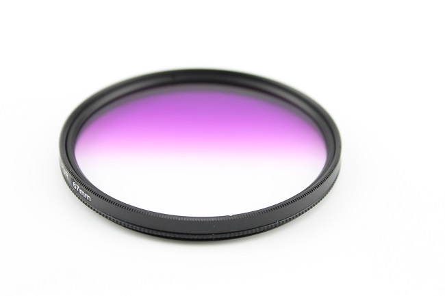 Elementrix přechodový filtr fialový 72mm  
