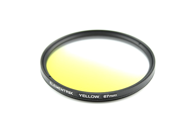 Elementrix přechodový filtr žlutý 62mm
