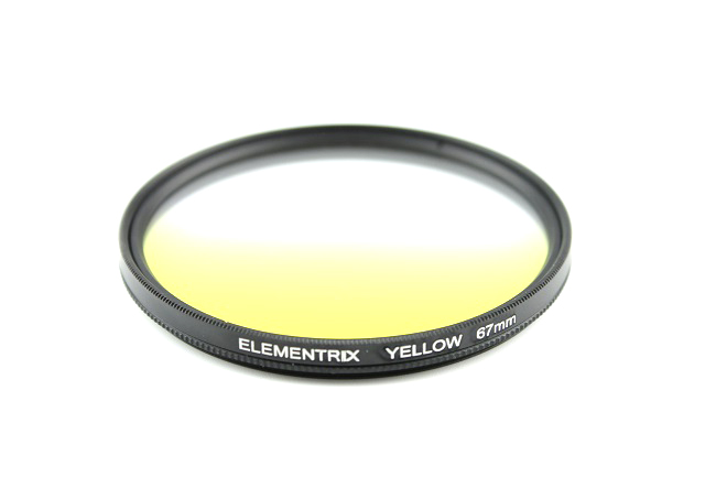 Elementrix přechodový filtr žlutý 62mm