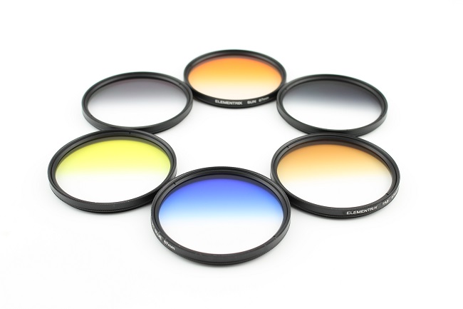 Elementrix sada 6 přechodových filtrů 55mm  