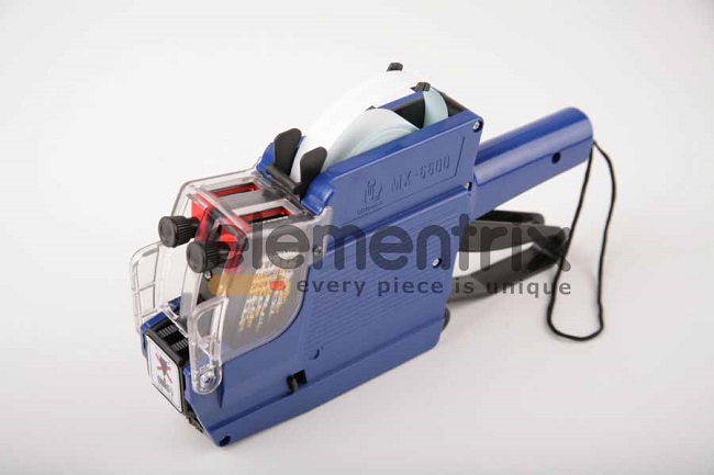 2. JAKOST 9L 9xEtiketovací kleště dvouřádkové modré MX