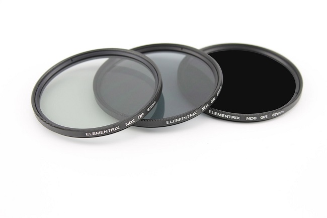Elementrix ND8, ND4, ND2 set filtrů 52mm