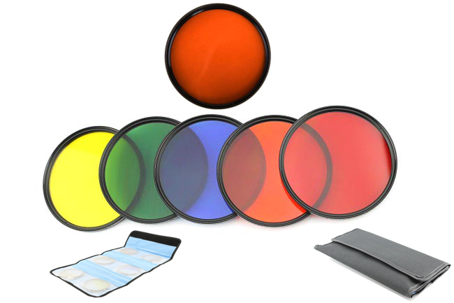 Elementrix sada 6 plných filtrů 58mm  