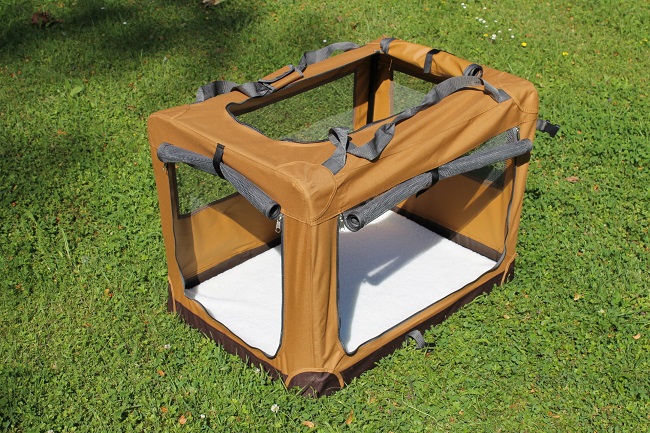 Klec pro psa, přepravní klec, látková přepravka, HN-XL