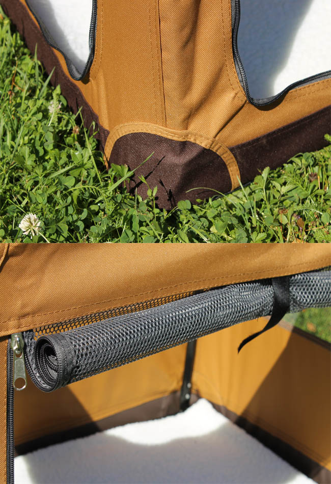 Klec pro psa, přepravní klec, látková přepravka, HN-2XL