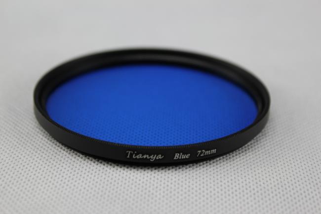Plný filtr modrý 62mm Tianya