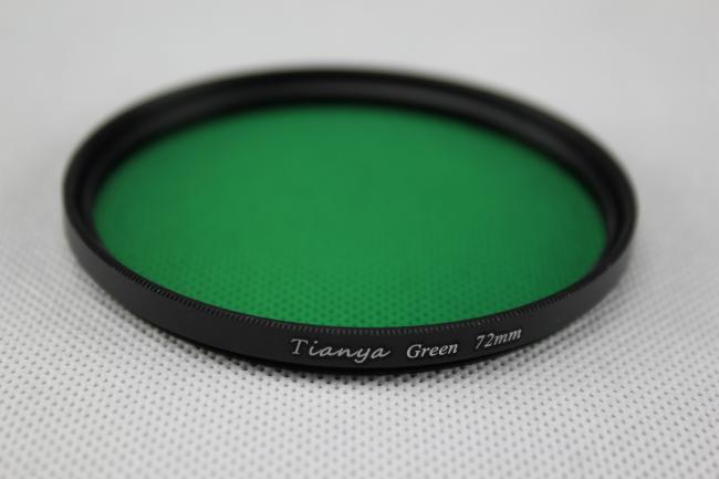 Plný filtr zelený 62mm Tianya