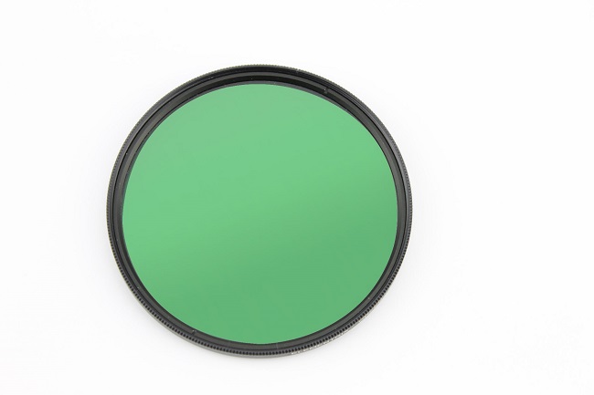 Plný filtr zelený 62mm Green L