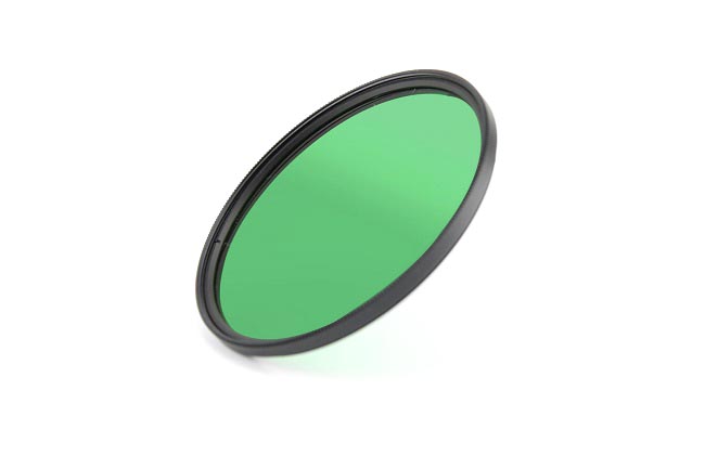Plný filtr zelený 67mm Green L