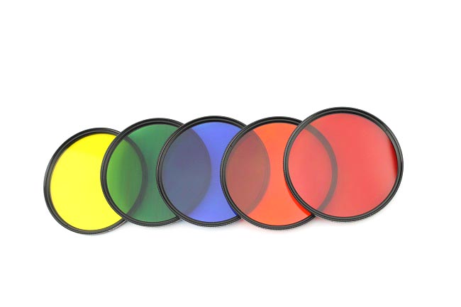 Elementrix plný filtr červený 77mm  