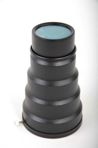 Komínek s barevnými filtry a voštinou  pro Mini blesk  