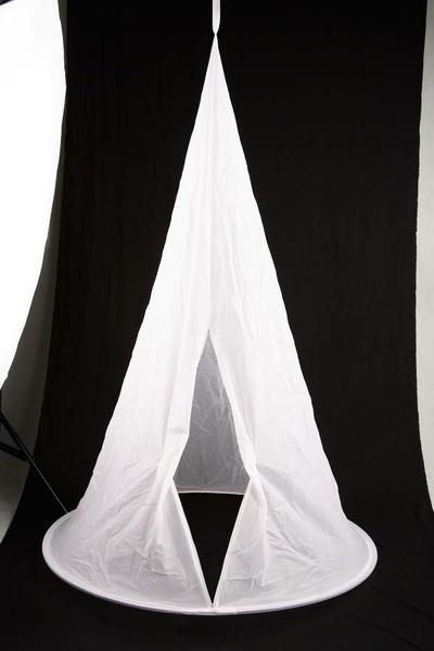 Závěsný, kuželový, fotografický stan, fotostan 100x170cm  