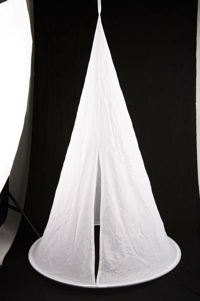 Závěsný, kuželový, fotografický stan, fotostan 100x170cm  