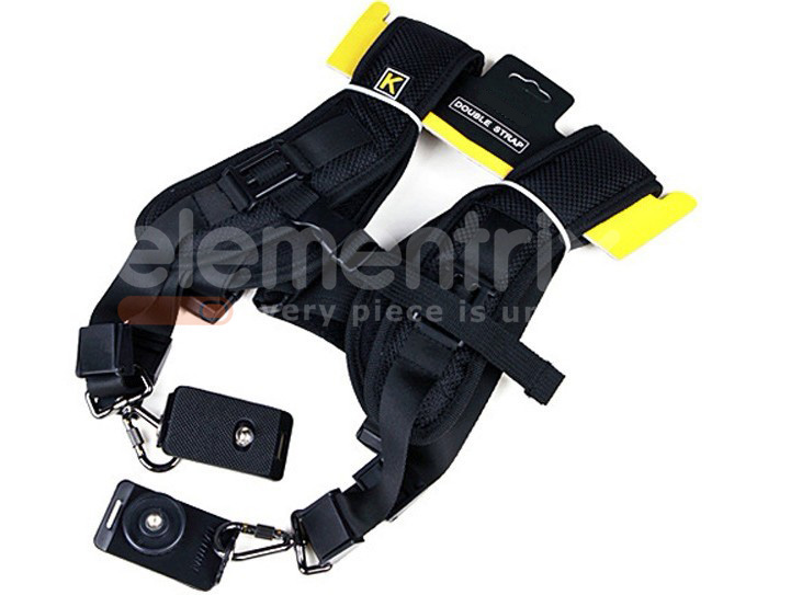 Univerzální foto popruh pro 2 fotoaparáty  