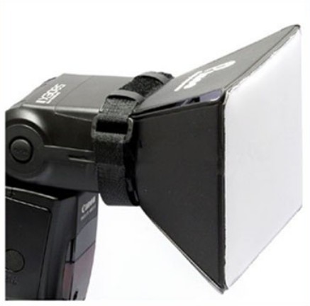 Softbox, minisoftbox pro systémový blesk 10x13cm  