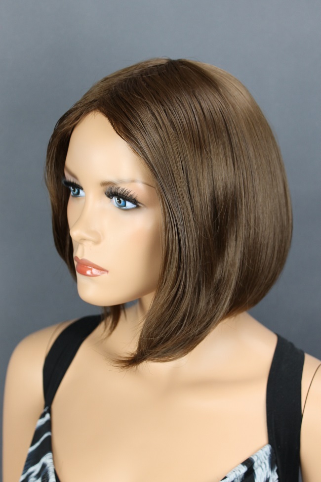 Dámská paruka krátká kaštanová 119-8