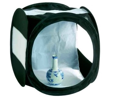 Fotografický stan, fotostan černý 50x50x50  