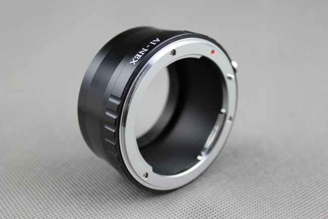 Nikon AI-NEX pro Sony NEX a objektiv Nikon  