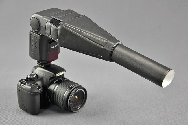 Komínek pro systémový blesk s nástavcem  