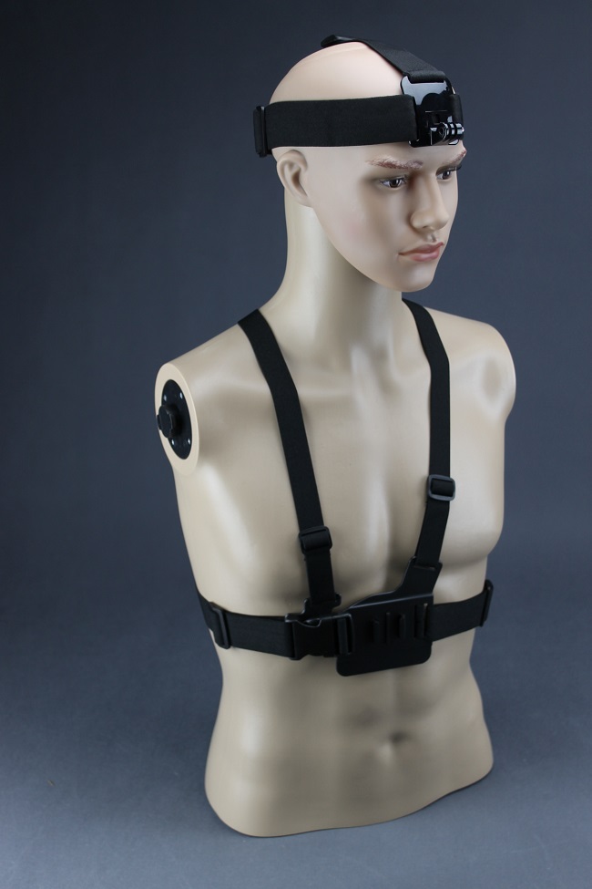 Chest Mount držák na prsa pro GoPro Hero kamery  