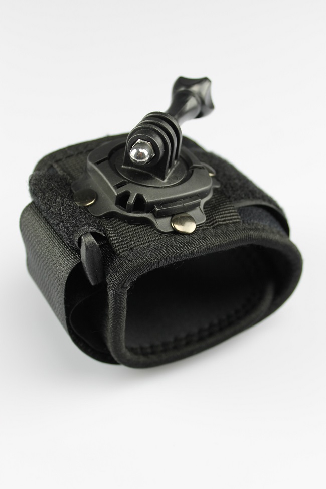 360° otočný držák s páskem na ruku pro GoPro Hero kamery