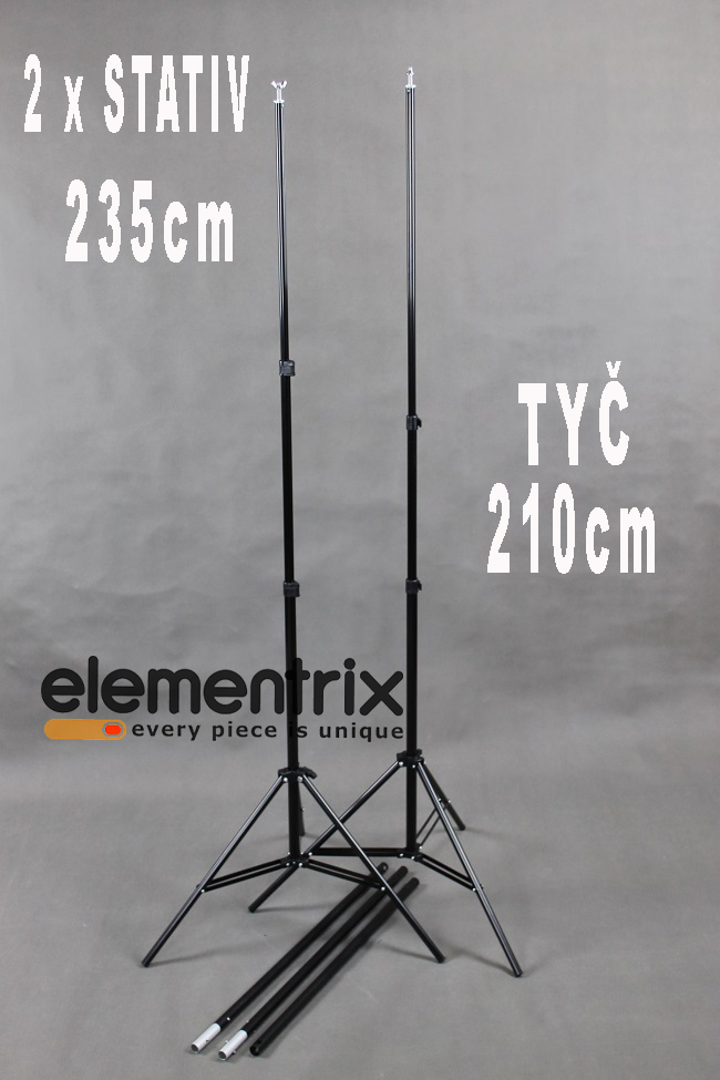 Konstrukce pro fotografické pozadí 235x201cm  