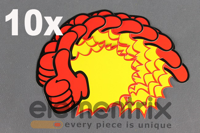 Cenovka, cenovková karta, set 10ks ET-3  