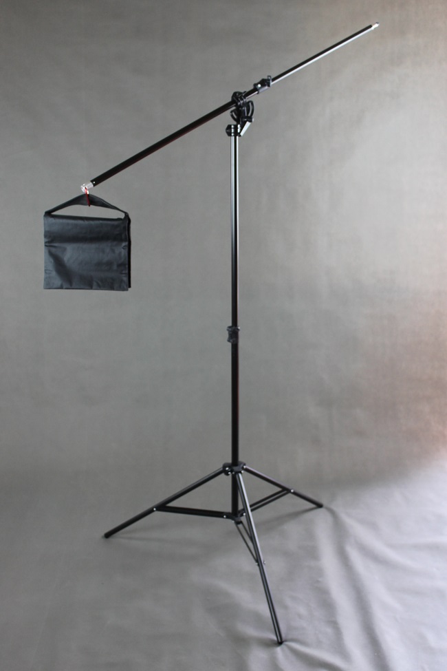 Boom Stativ 345cm, 2v1 jeřábový stativ, šibeniční stativ