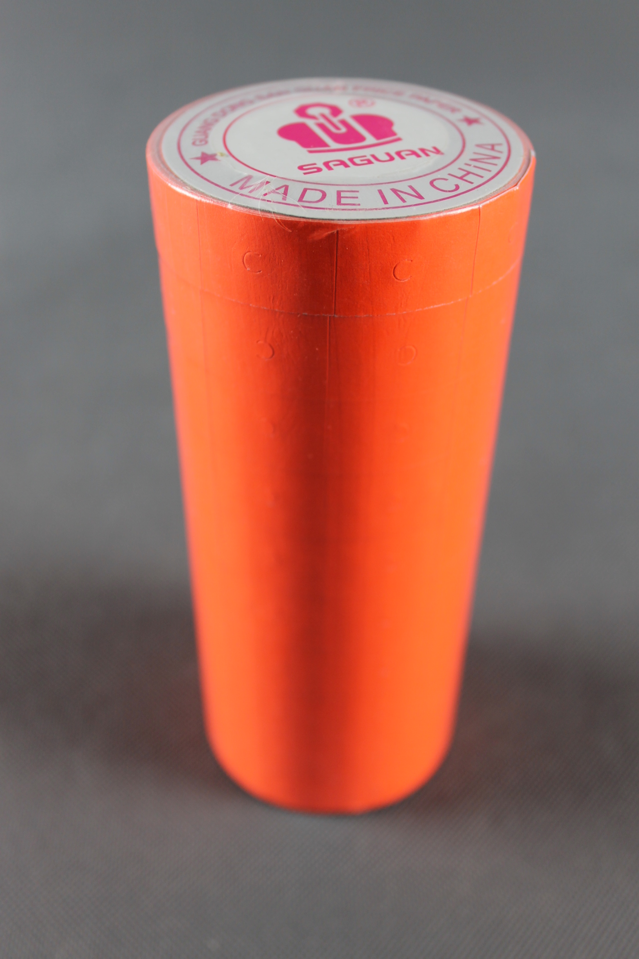 Etikety pro etiketovací kleště dvouřádkové oranžová