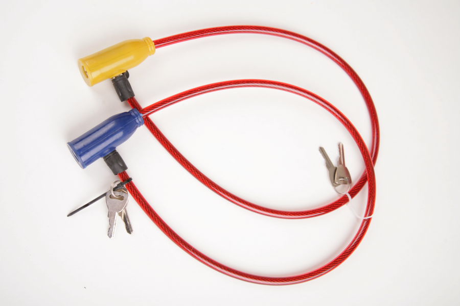 Lankový zámek na kolo 60 cm x 8 mm