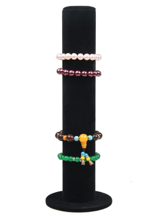 Stojánek, stojan, dekolt na náramky černýný sloup