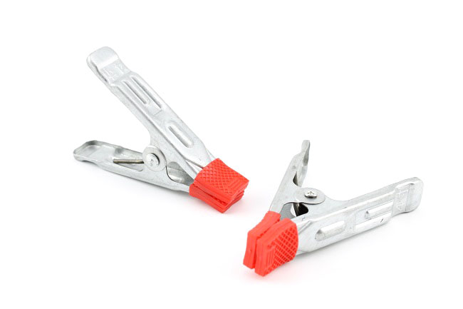 Elementrix hliníková svěrka klipsa 100mm svorka 