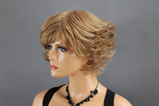 Elementrix Dámská paruka krátká blond 411-1288