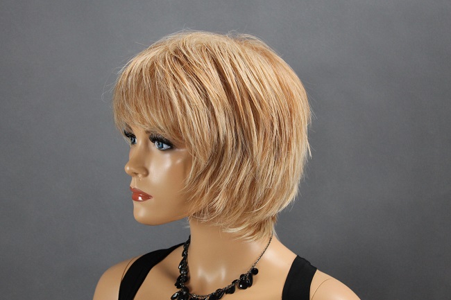 Elementrix Dámská paruka krátká, blond 423-M30