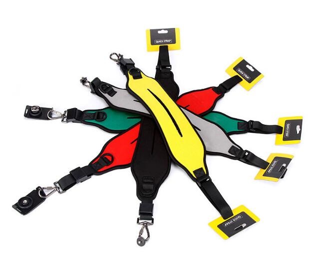 Elementrix Univerzální popruh na fotoaparát  - Quick Strap šedý