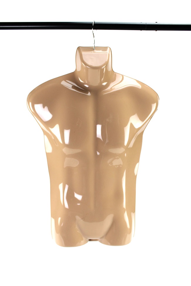 Pánské torzo tělo a boky v barvě kůže