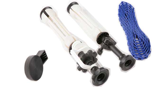 Sada trnů pro uchycení pozadí  modrý