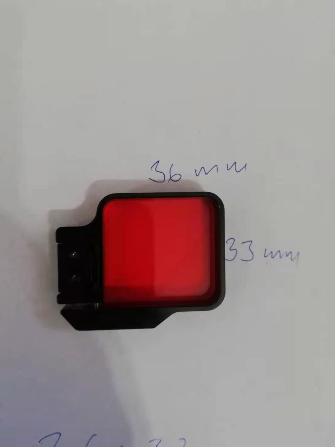 3cn GoPro Hero 3+ 4 filtr na potápění oranžový