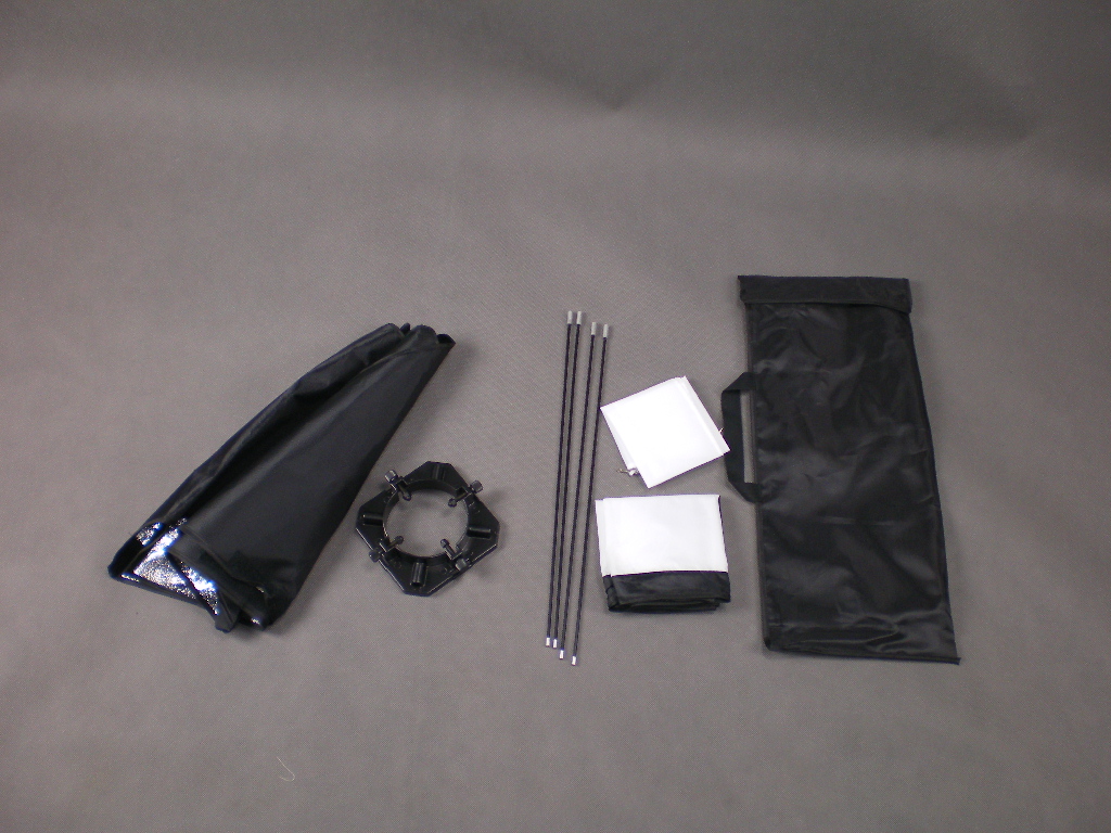 Mini blesk softbox otočný 50x70cm  